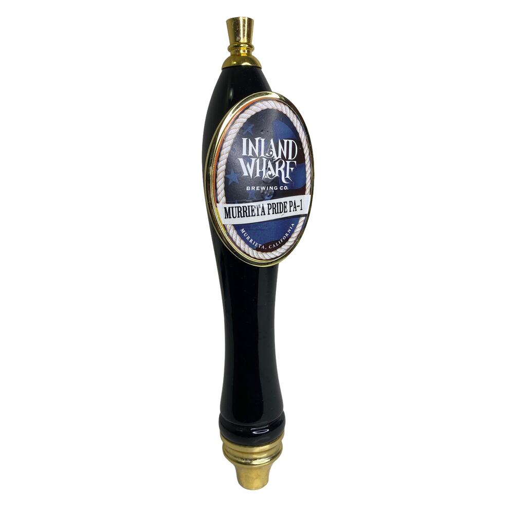 Inland Wharf Brewing Co. Murrieta Pride PA-1 Beer Tap Handle